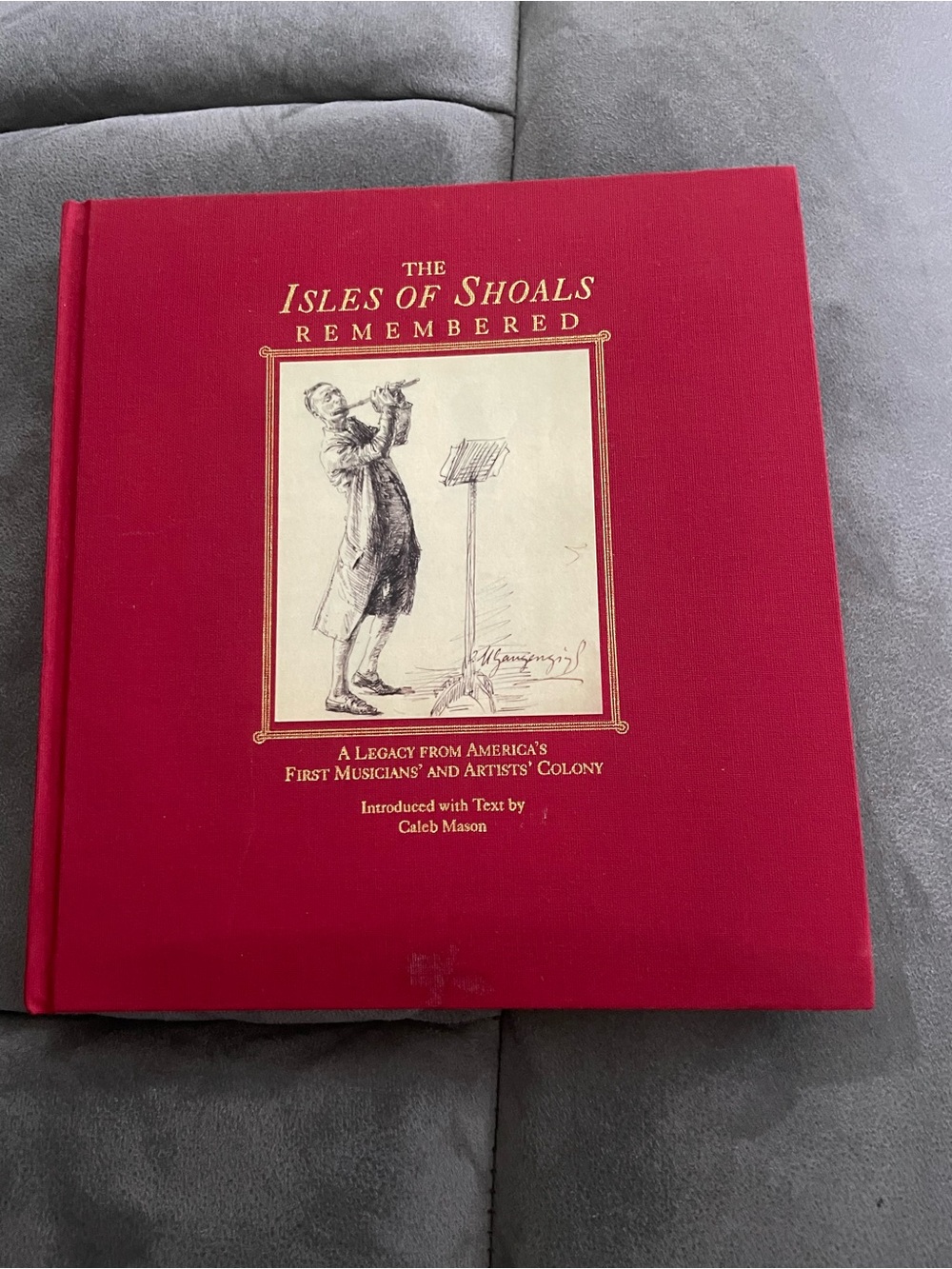 The Isles of Shoals Remembered - Red Hardcover Book
